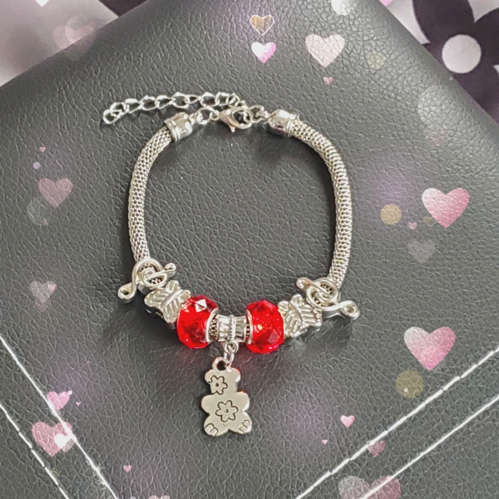Charm Beaded Bracelet